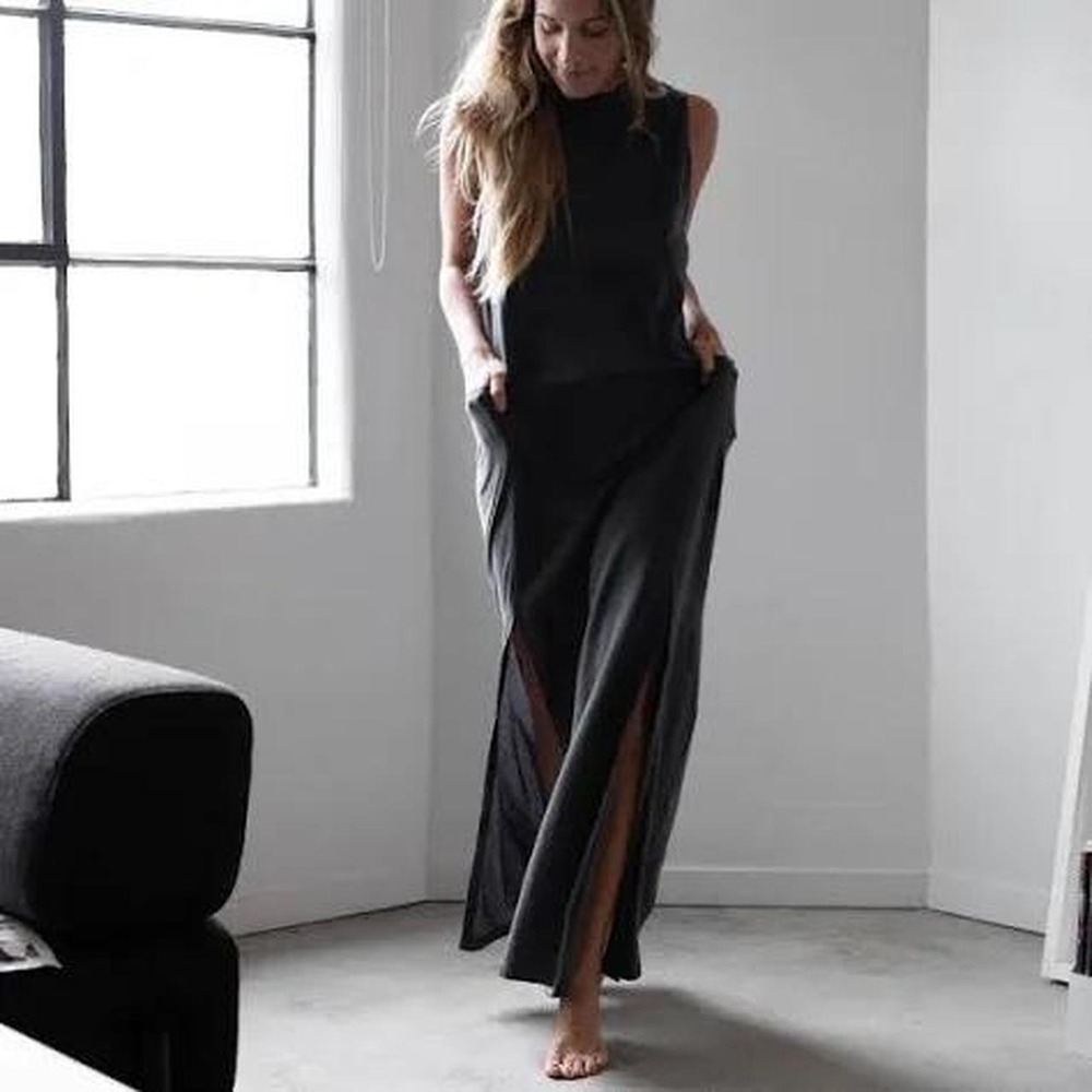Lunya Cool Paneled Sleeveless‎ Dress